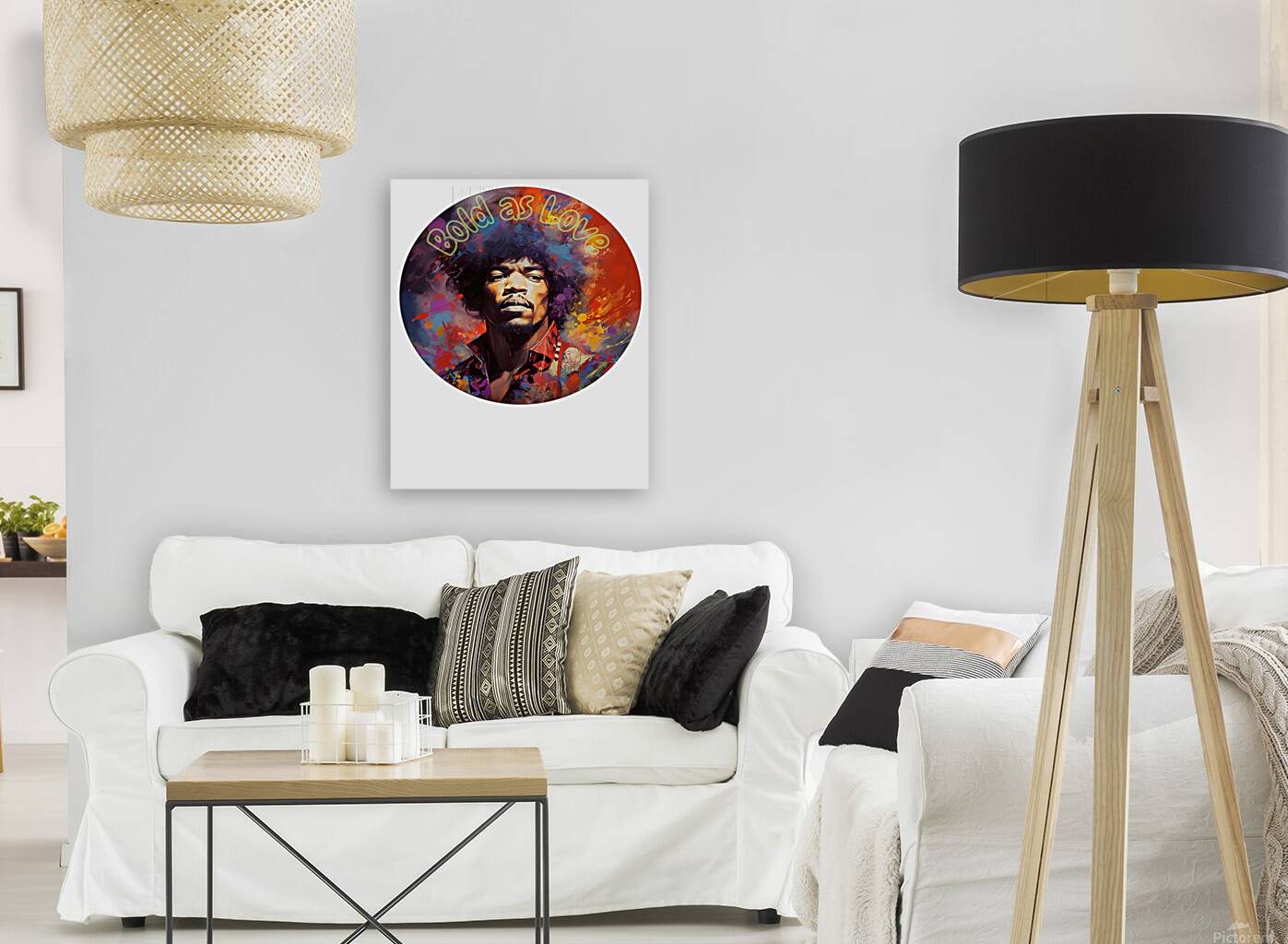 Jimi Hendrix 18 Reproduction