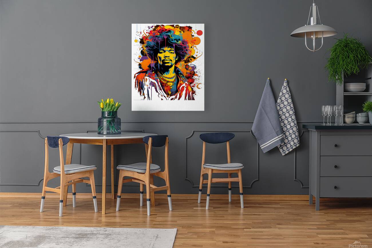 Jimi Hendrix 19 Reproduction