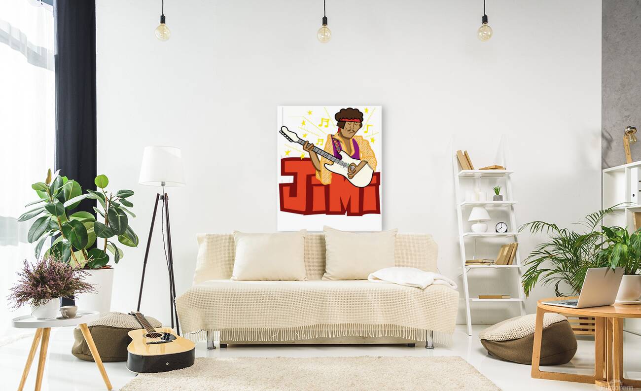 Jimi Hendrix 24 Reproduction