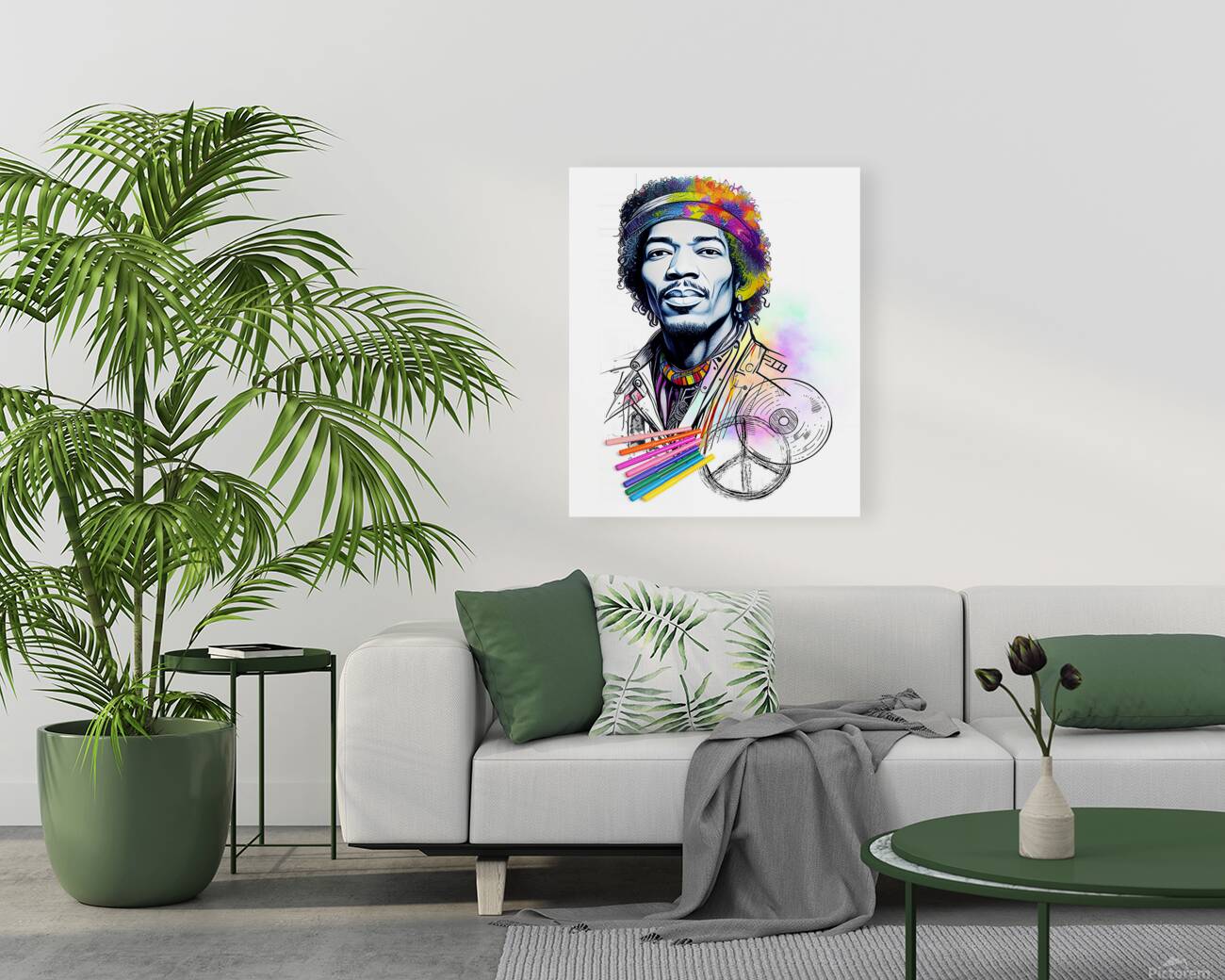 Jimi Hendrix 34 Reproduction