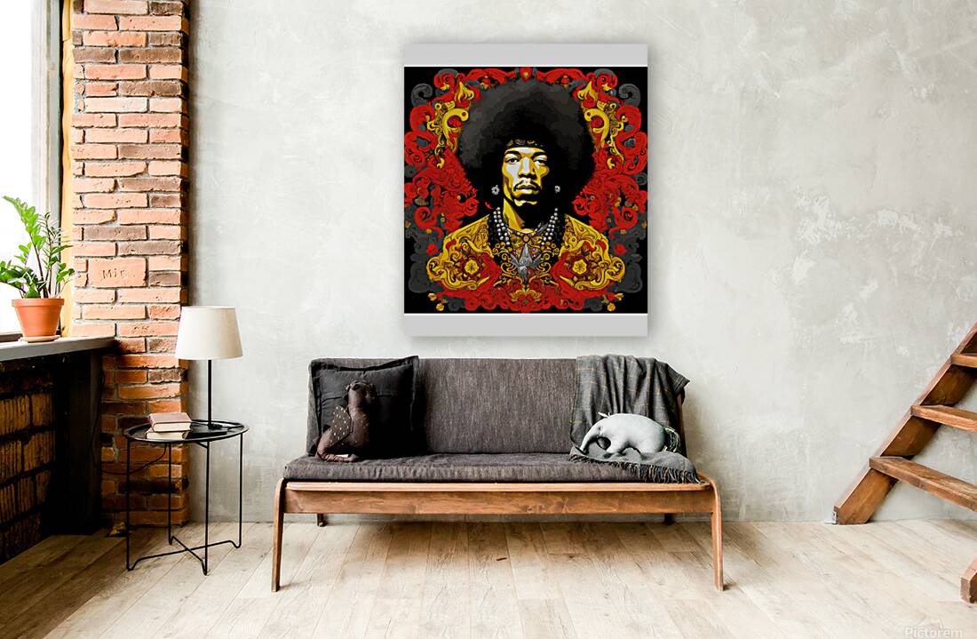 Jimi Hendrix 52 Reproduction