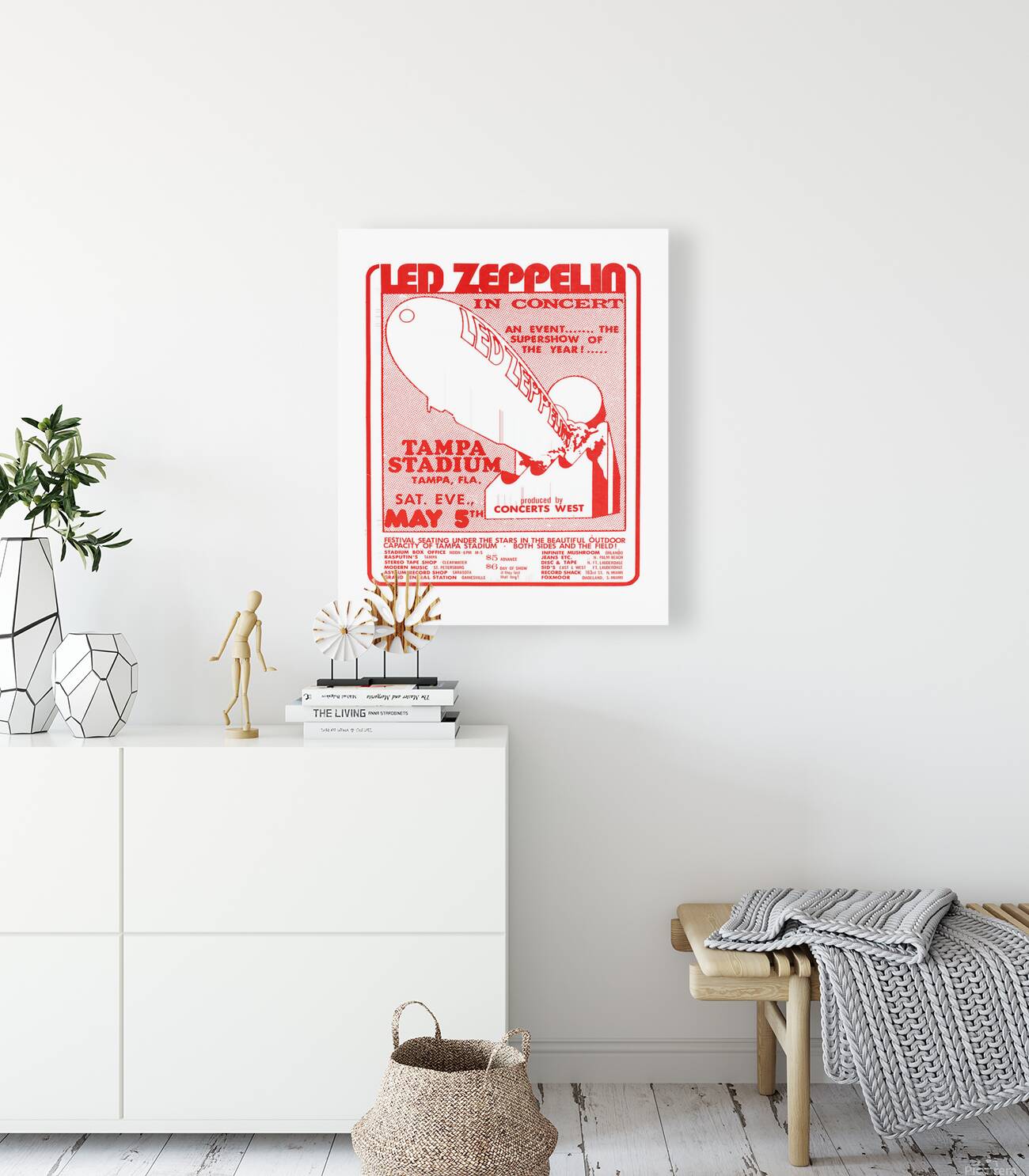 Led Zeppelin 49 Reproduction