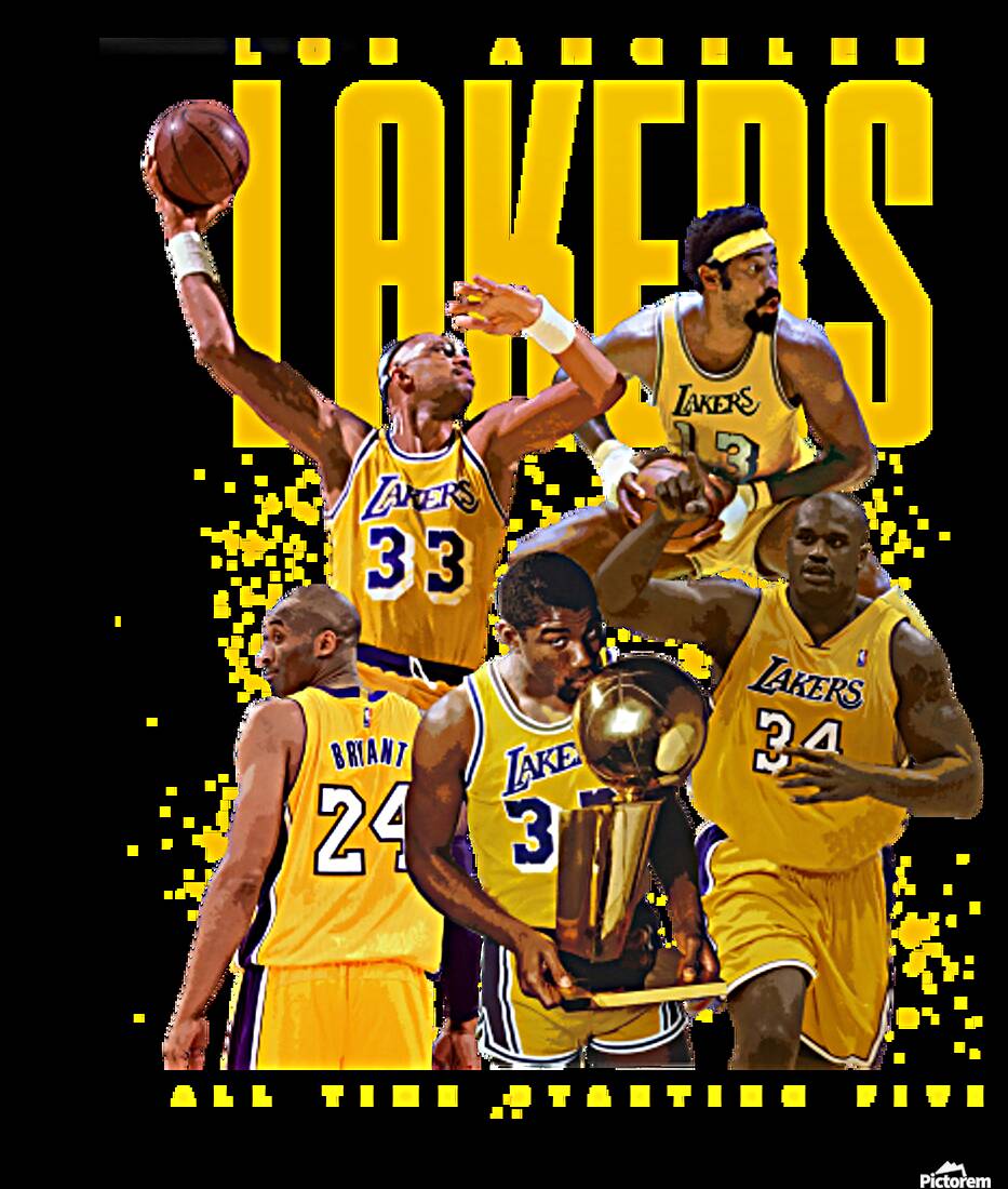 Los Angeles Lakers 21 Reproduction