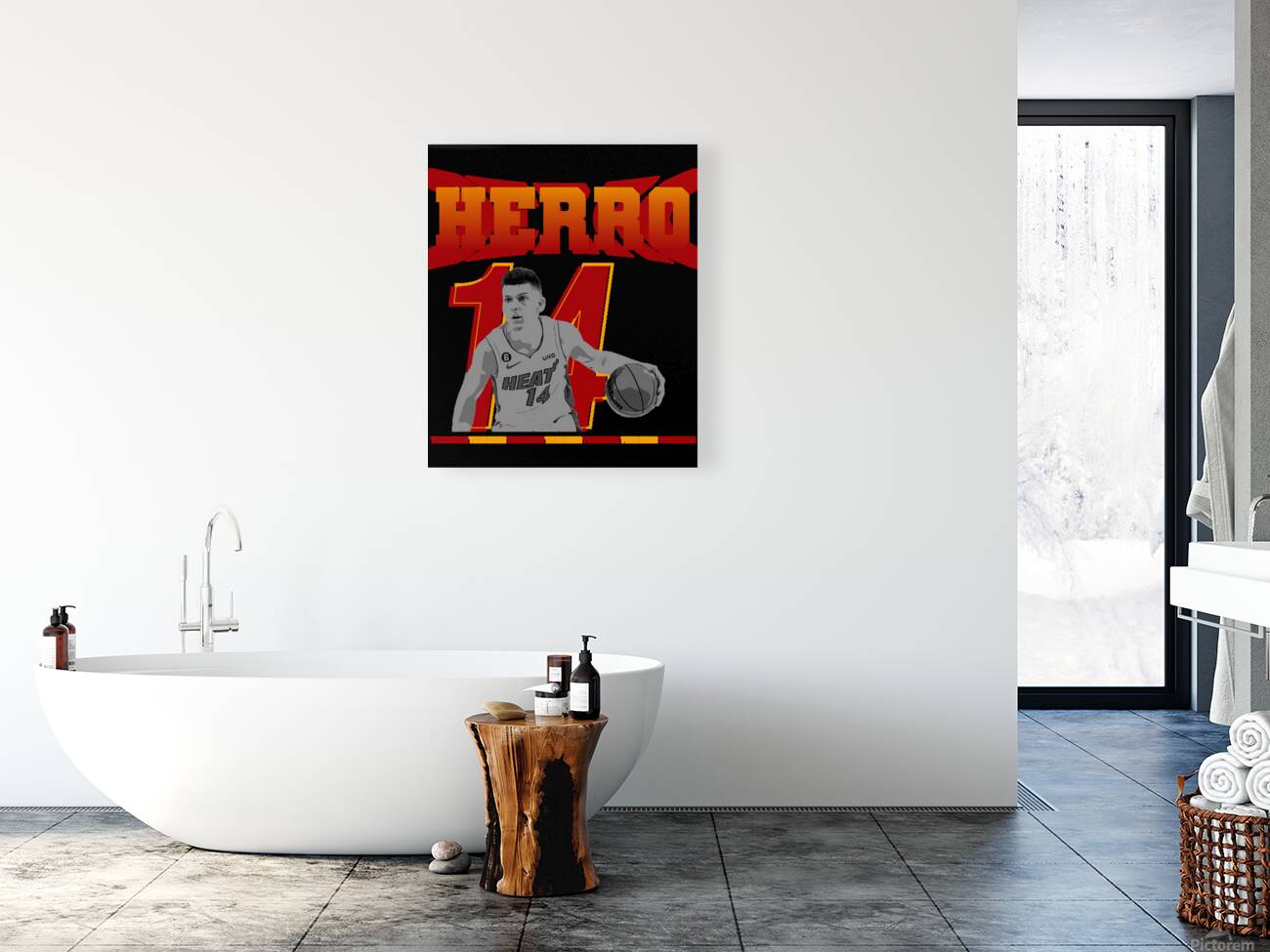 Miami Heat 21 Reproduction