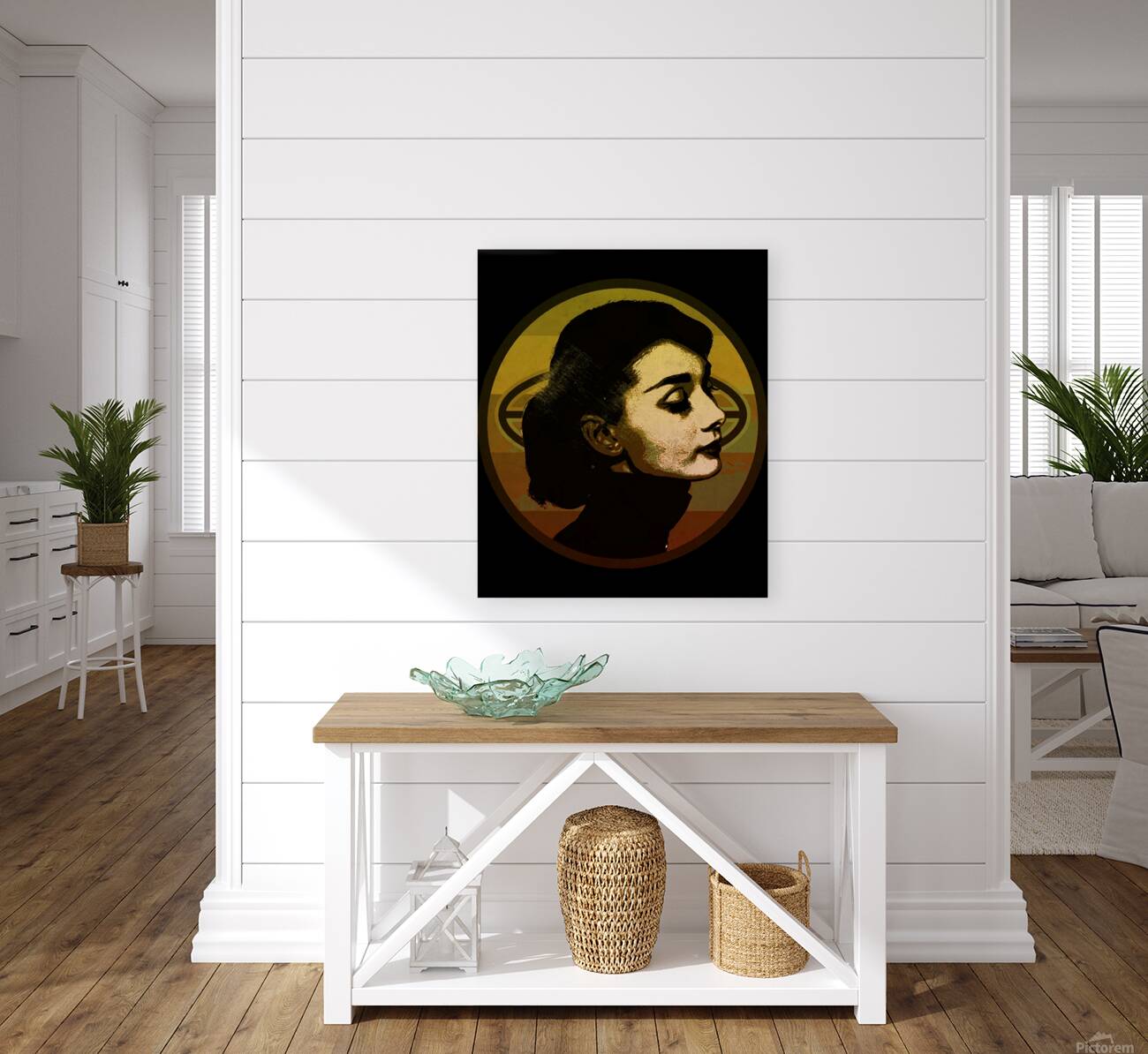 Audrey Hepburn 55 Reproduction