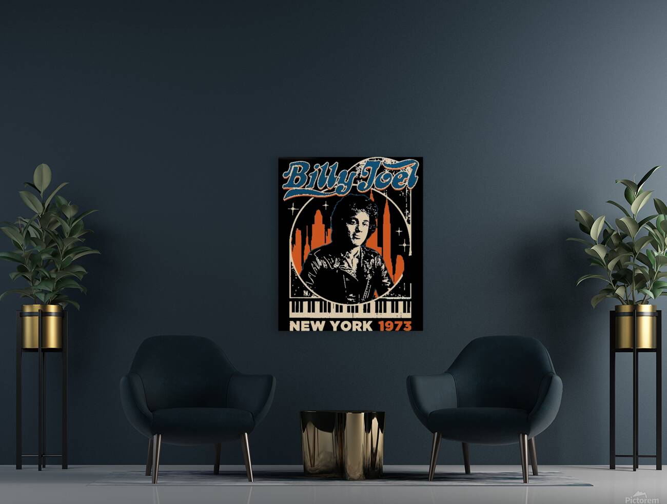 Billy Joel 1 Reproduction