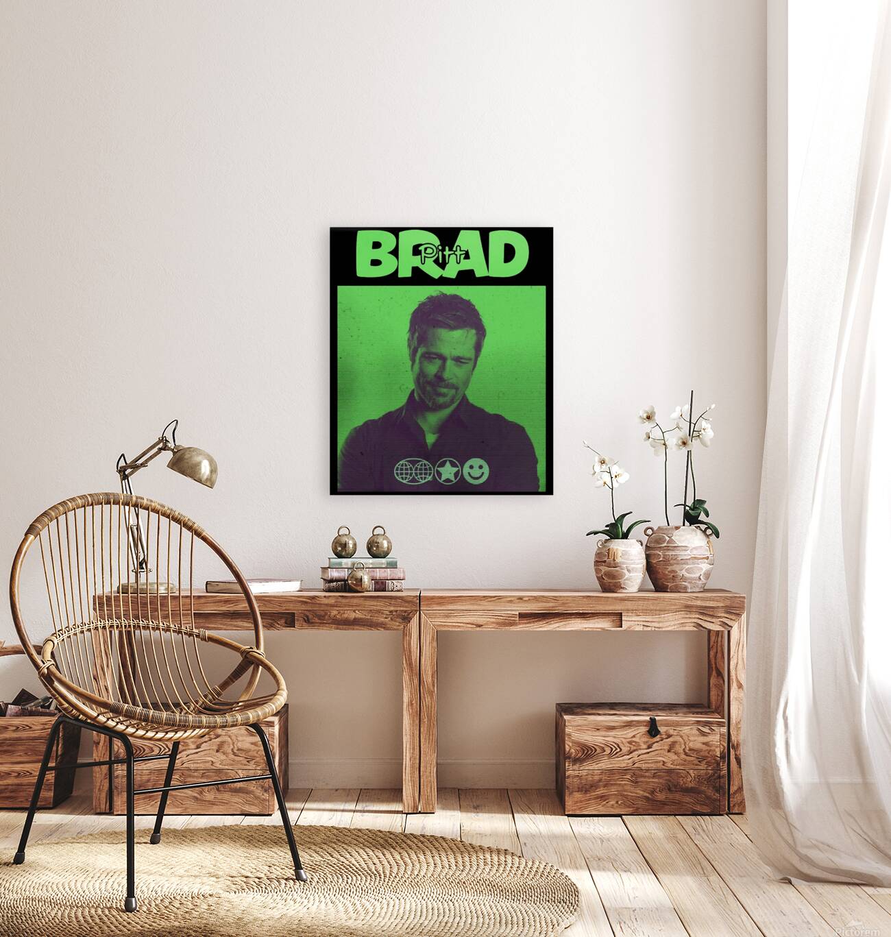 Brad Pitt 62 Reproduction