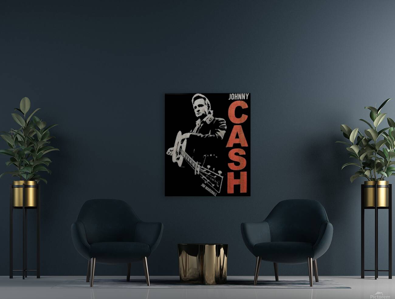 Johnny Cash 13 Reproduction