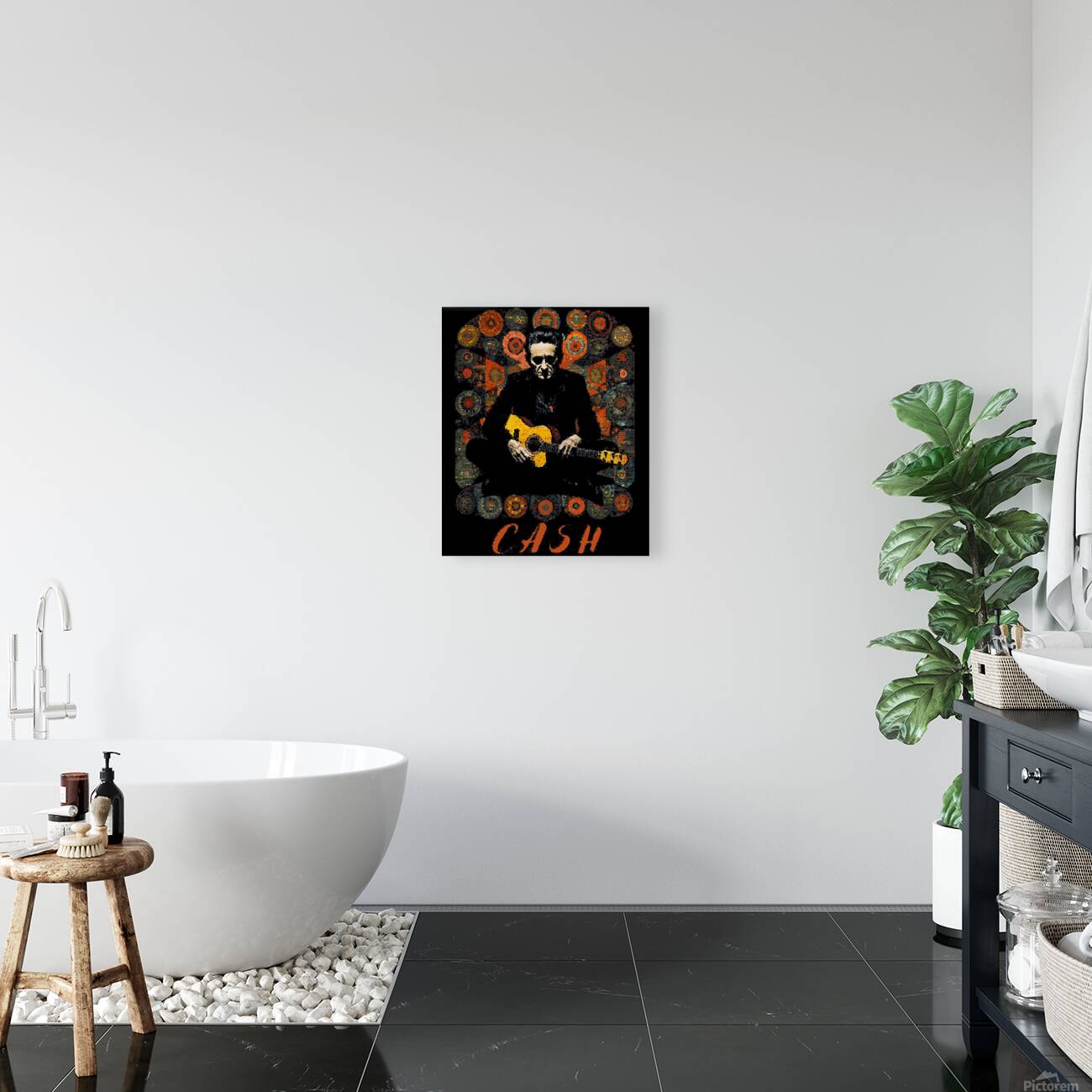 Johnny Cash 64 Reproduction