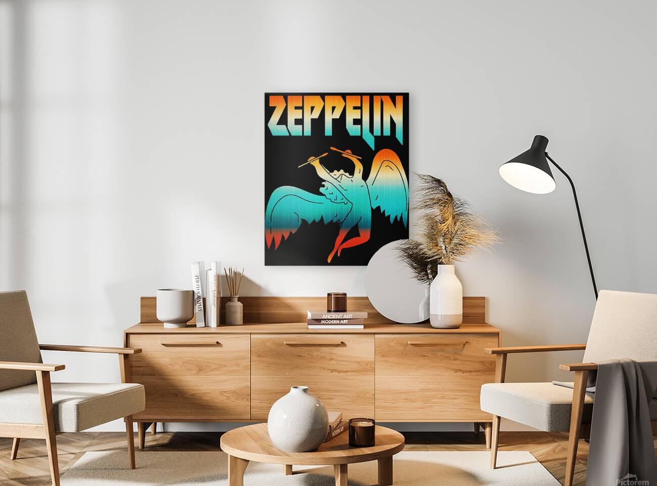 Led Zeppelin 45 Reproduction