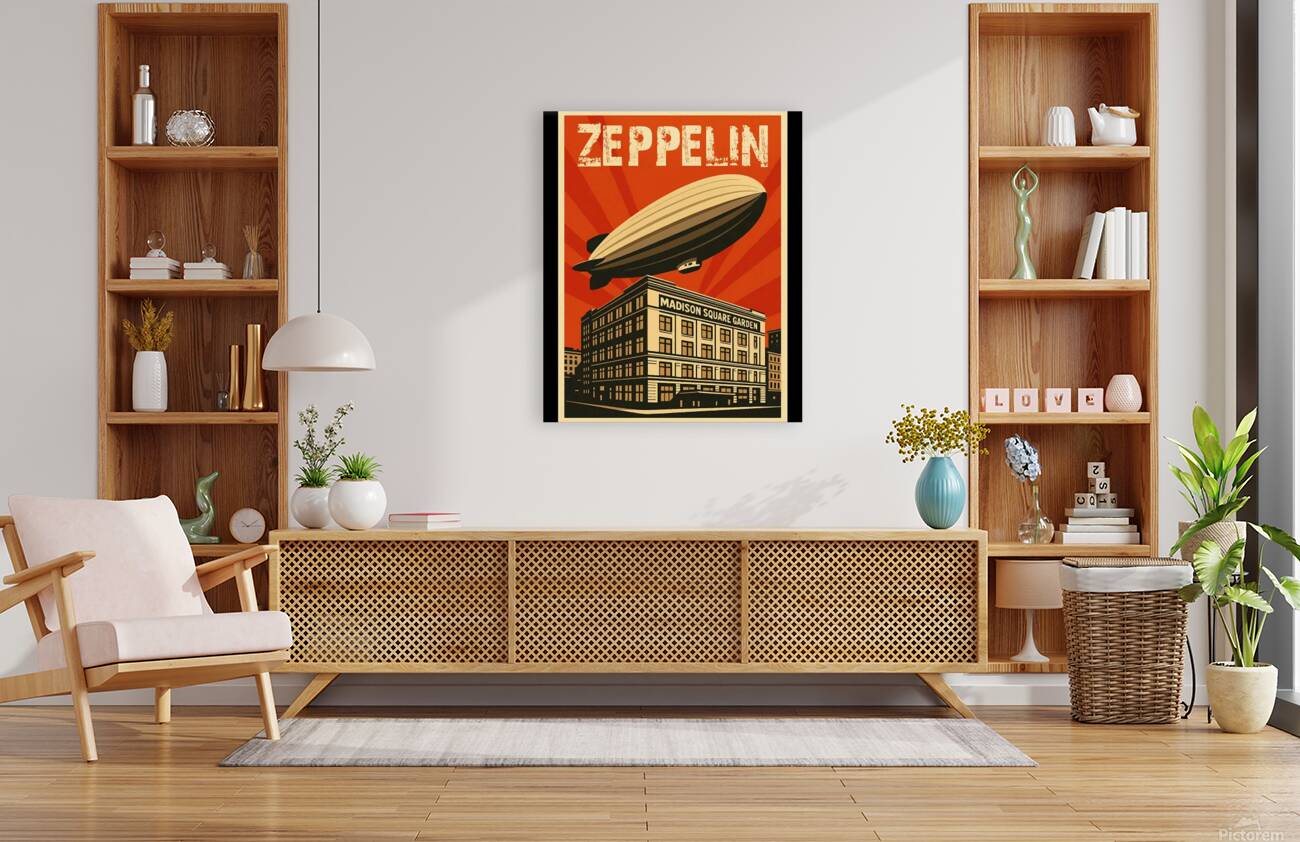 Led Zeppelin 61 Reproduction