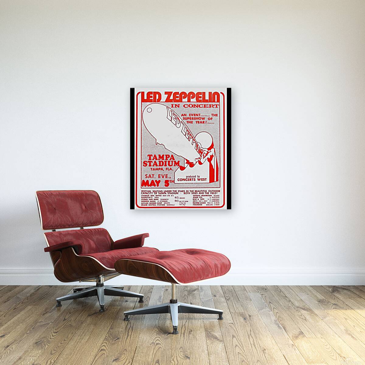 Led Zeppelin 70 Reproduction