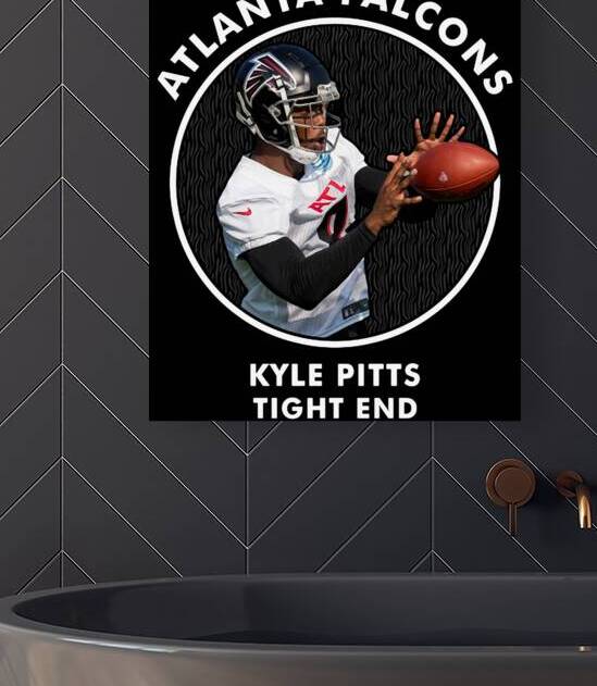 KYLE PITTS   TE   ATLANTA FALCONS by KhoaNguyen