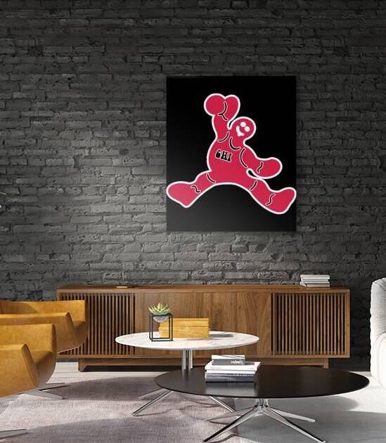 Jumping Chicago Bulls Gingerbread Man by KhoaNguyen