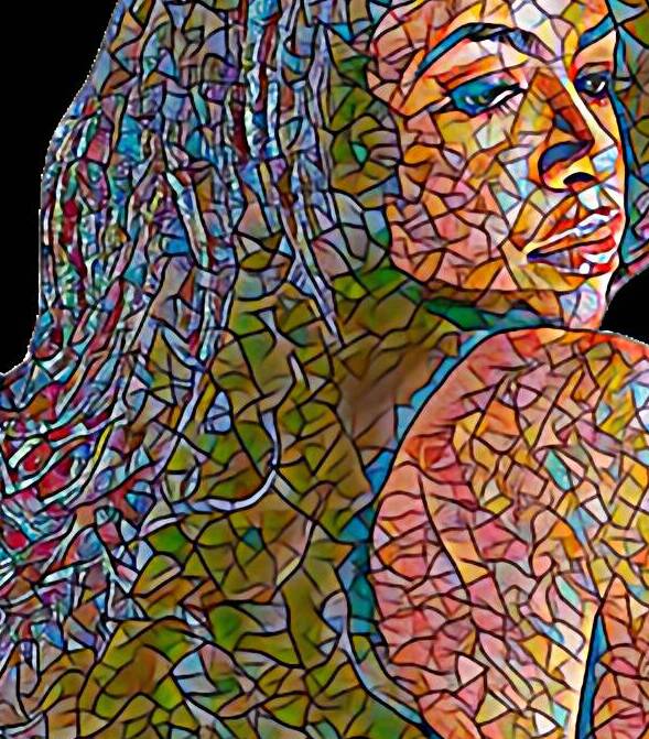 Aaliyah Mosaic by KhoaNguyen