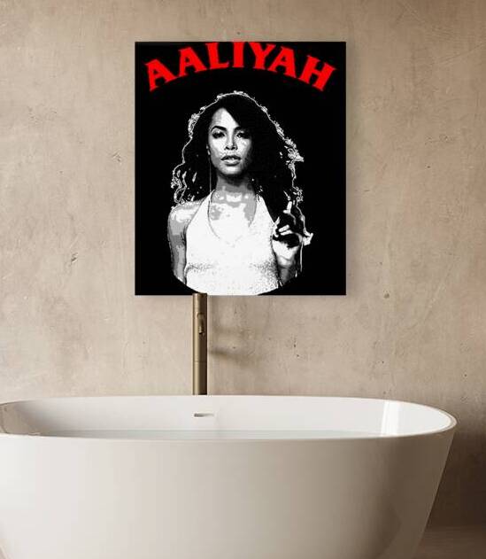 Aaliyah Engraving by KhoaNguyen