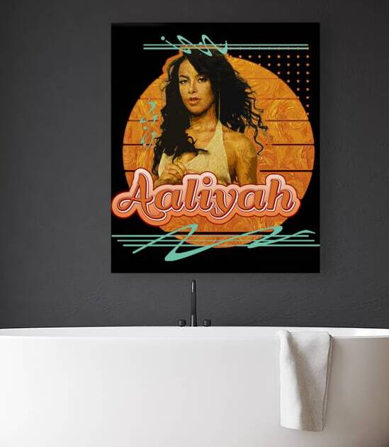 Aaliyah Retro Art by KhoaNguyen