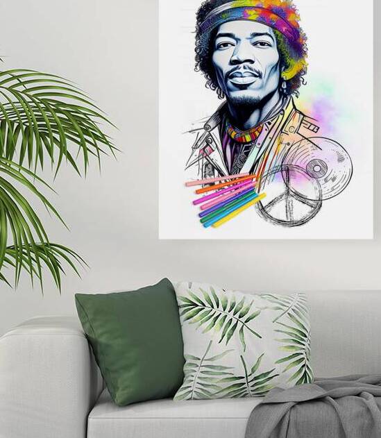Jimi Hendrix 34 by KhoaNguyen