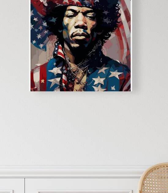 Jimi Hendrix 50 by KhoaNguyen