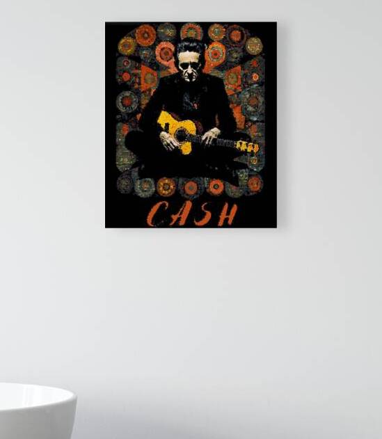 Johnny Cash 64 Reproduction