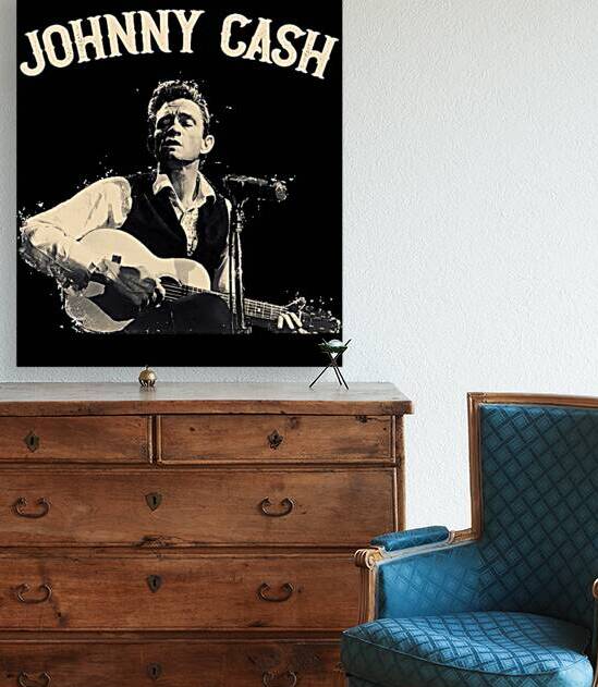 Johnny Cash 65 Reproduction