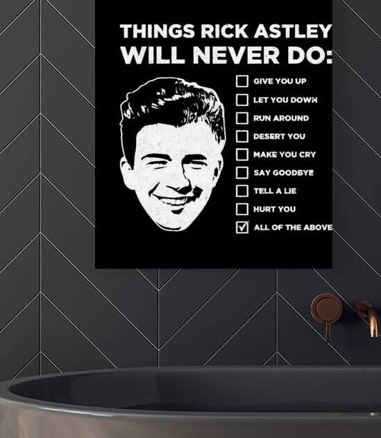 Rick Astley 45 by KhoaNguyen