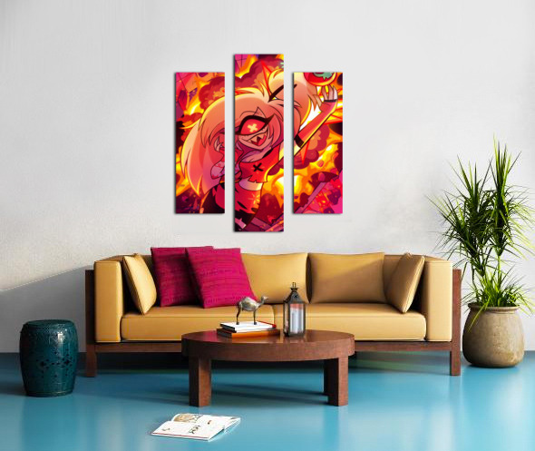 hazbin hotel by KhoaNguyen Wall Art