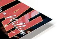 Aaliyah HD Metal print