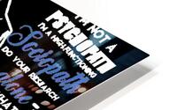 Sherlock Holmes 5 HD Metal print