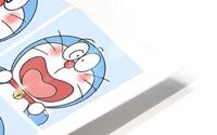 Doraemon 13 HD Metal print