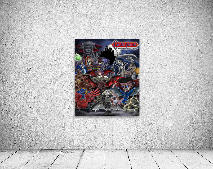 Castlevania 5 Wall Preview