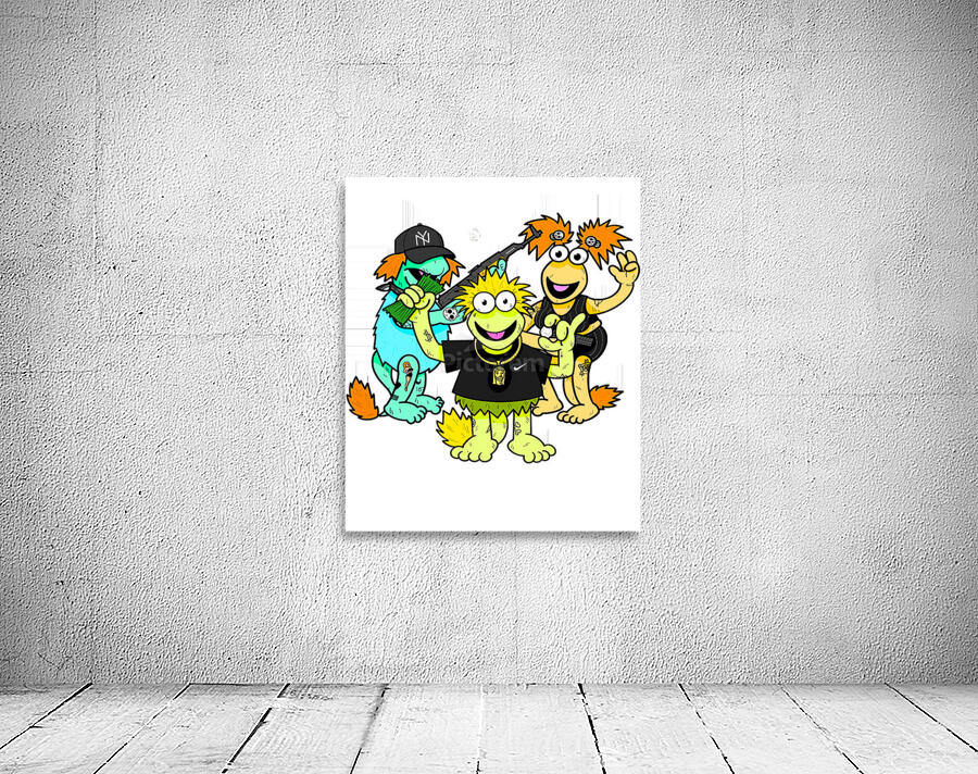 fraggle 58 Wall Preview