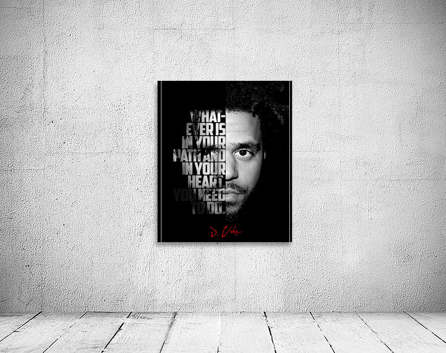 J. Cole 40 Wall Preview