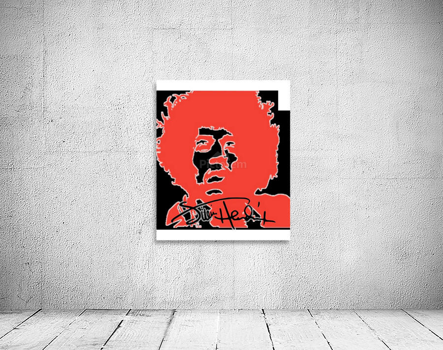 Jimi Hendrix 3 Wall Preview