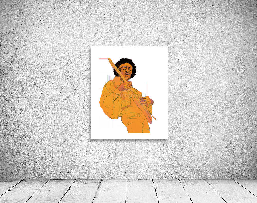 Jimi Hendrix 7 Wall Preview