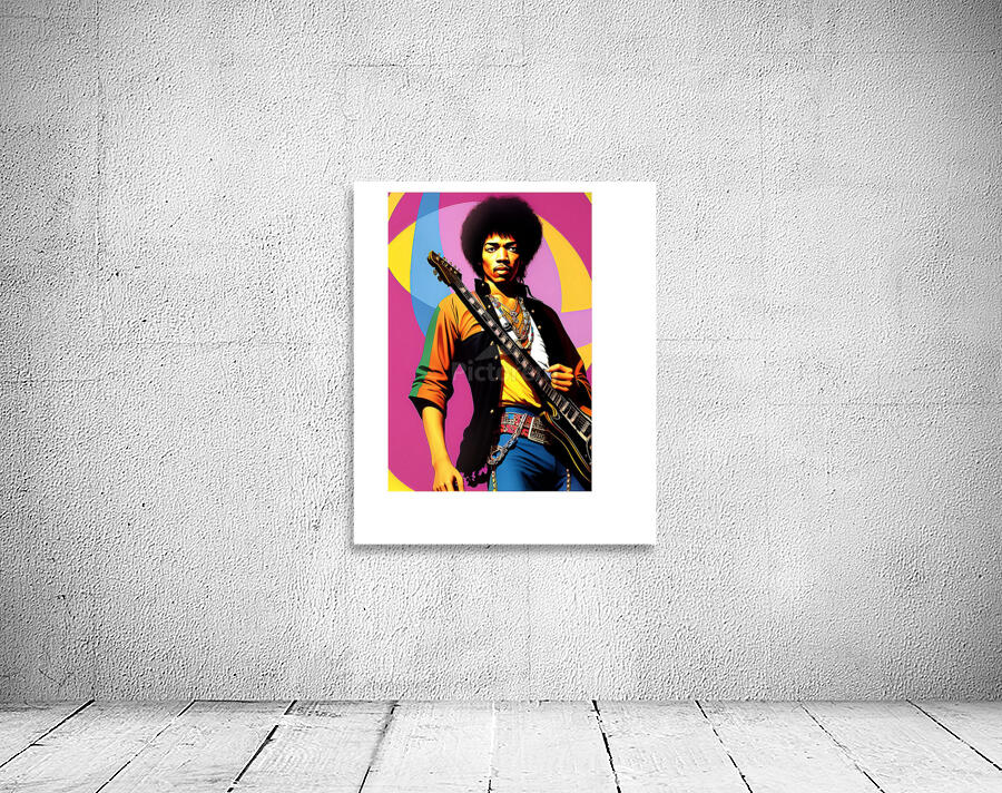 Jimi Hendrix 8 Wall Preview