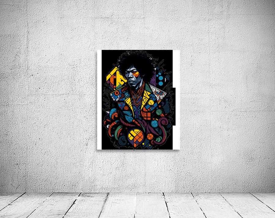 Jimi Hendrix 16 Wall Preview