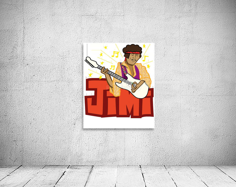 Jimi Hendrix 24 Wall Preview