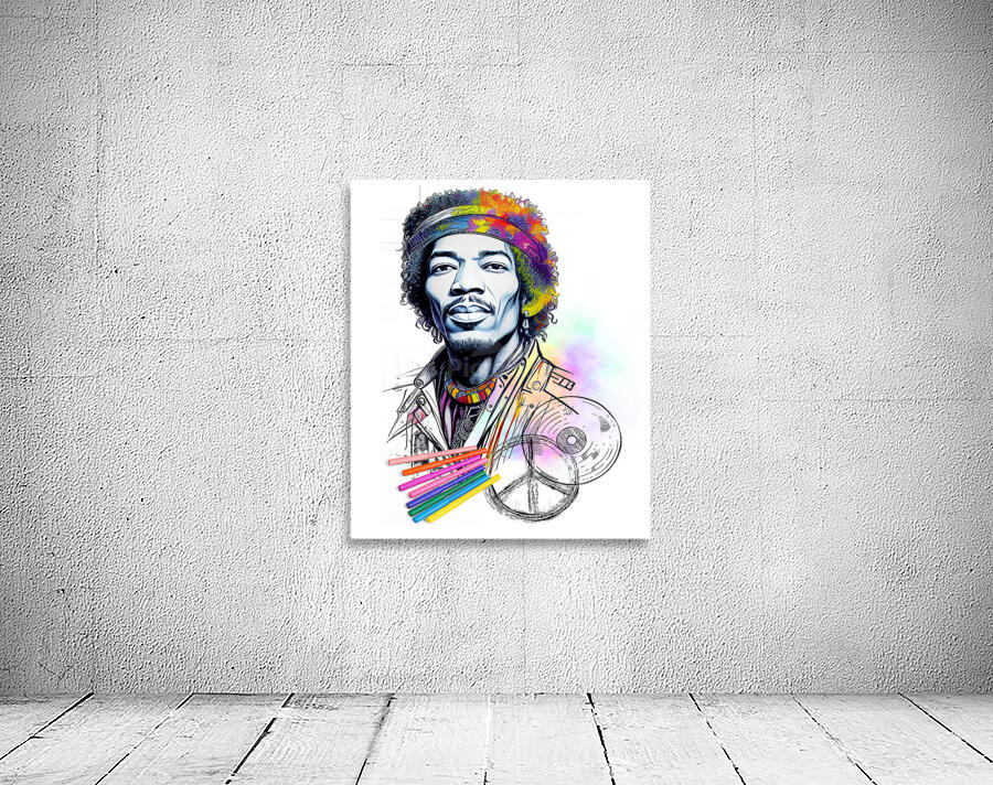 Jimi Hendrix 34 Wall Preview