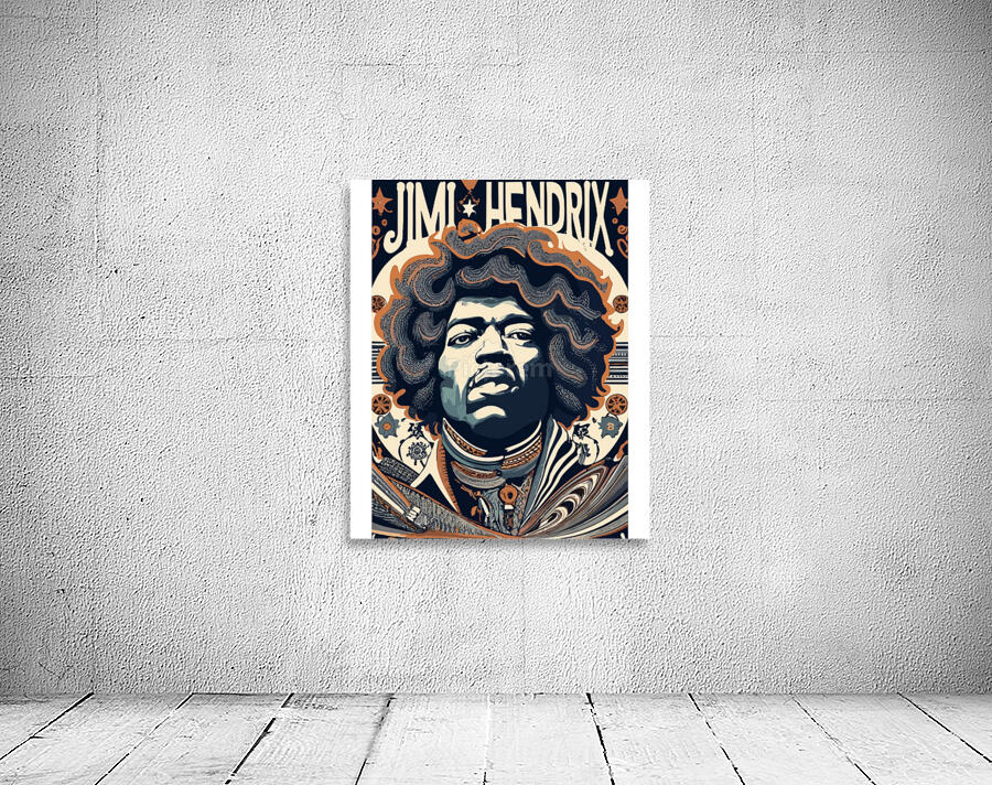 Jimi Hendrix 42 Wall Preview