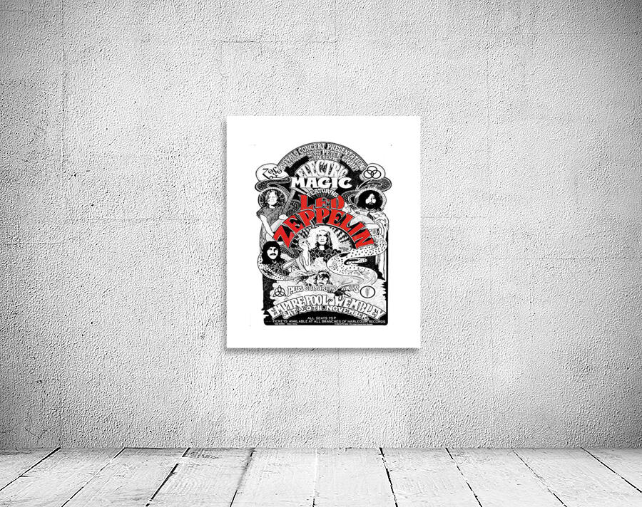 Led Zeppelin 3 Wall Preview