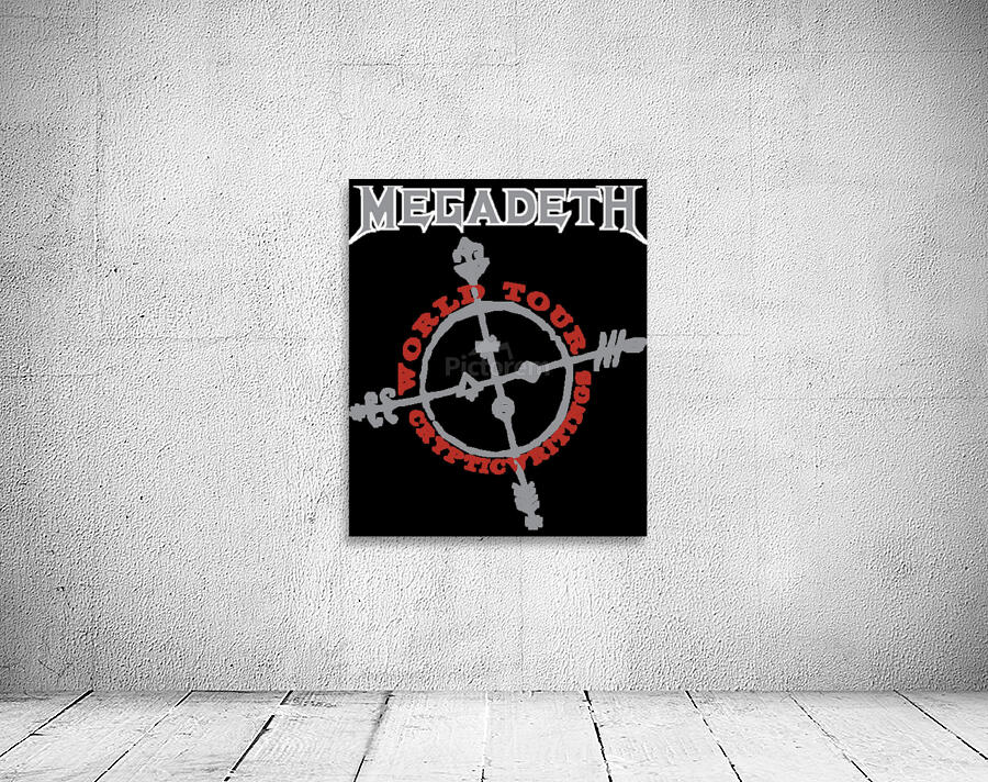 Megadeth 8 Wall Preview