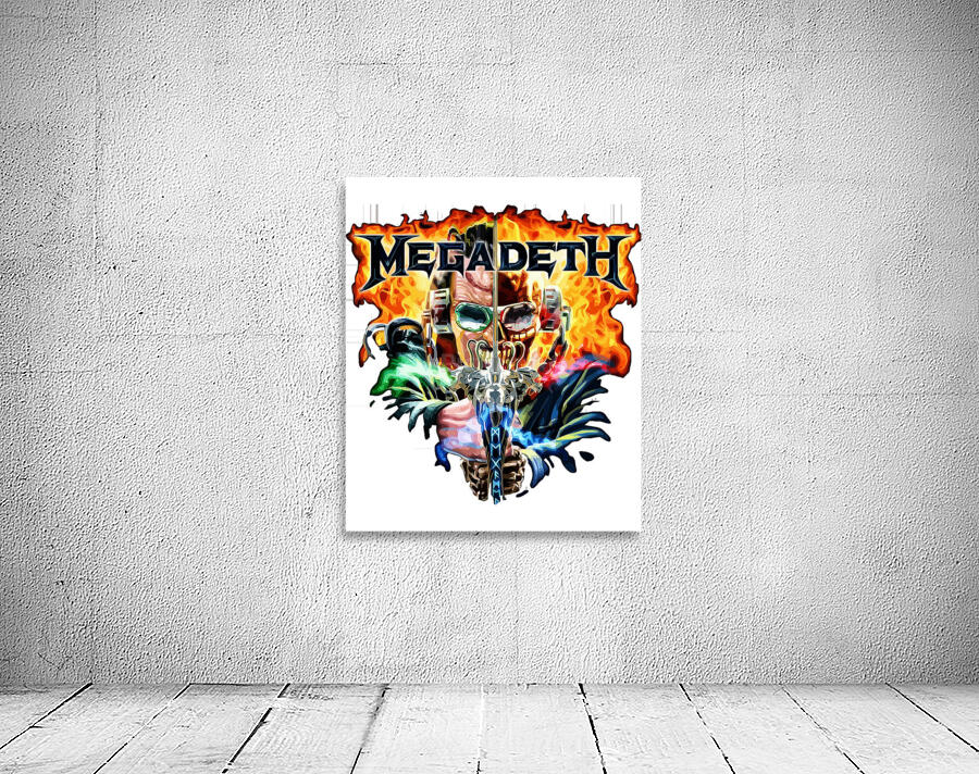 Megadeth 22 Wall Preview