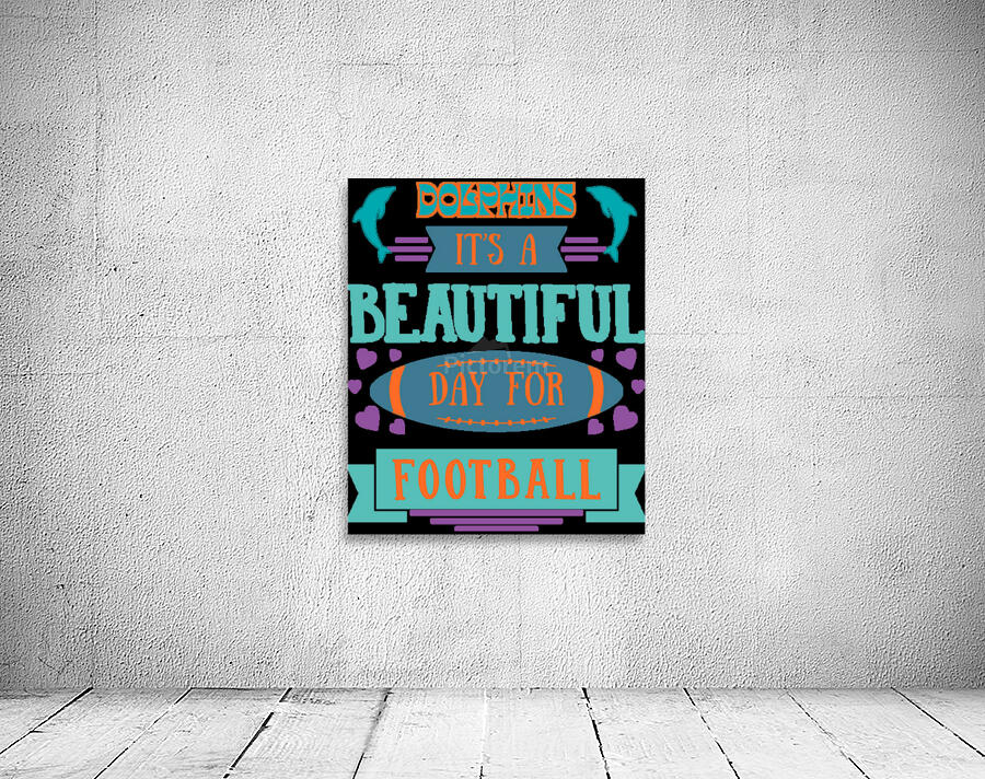 miami dolphins 3 Wall Preview