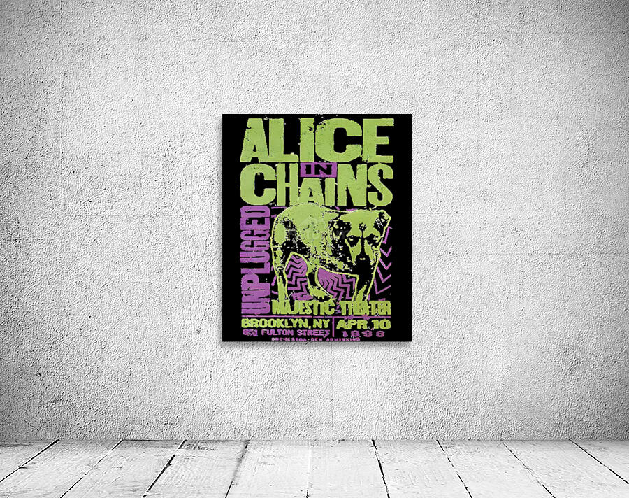 Alice In Chains 69 Wall Preview