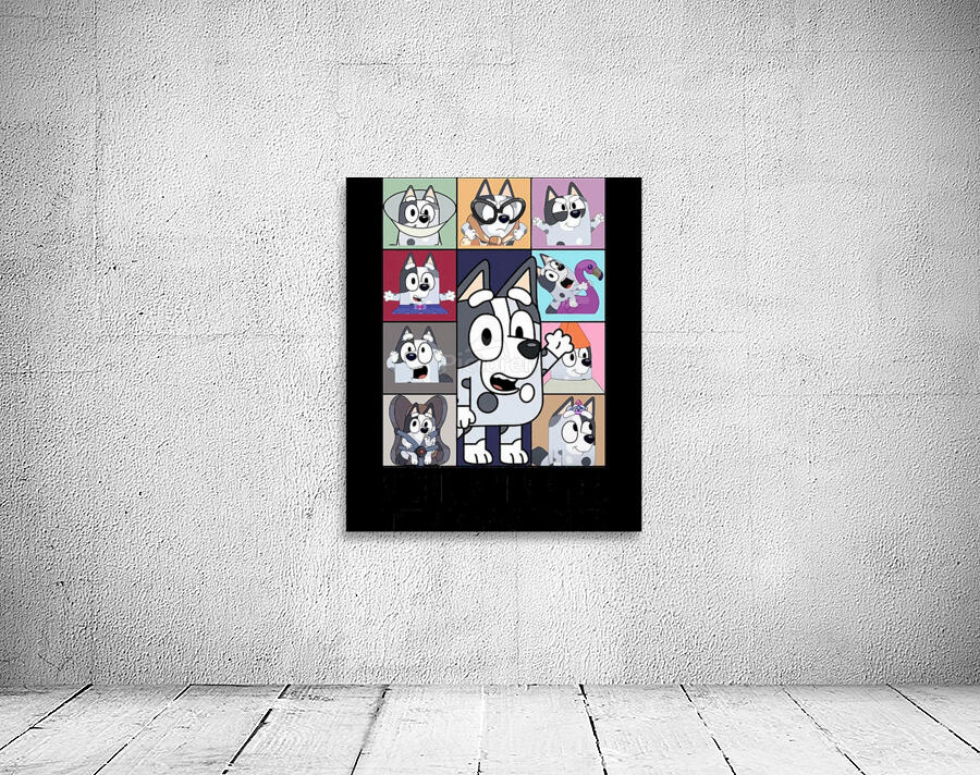 Bluey 7 Wall Preview