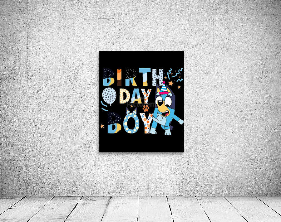 Bluey 60 Wall Preview