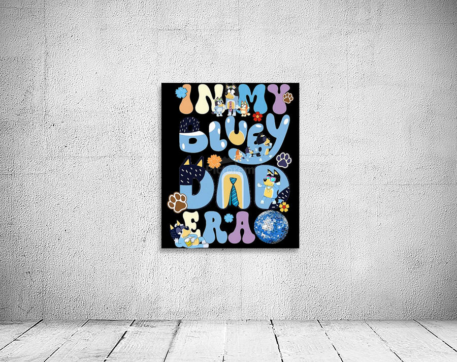 Bluey 8 Wall Preview
