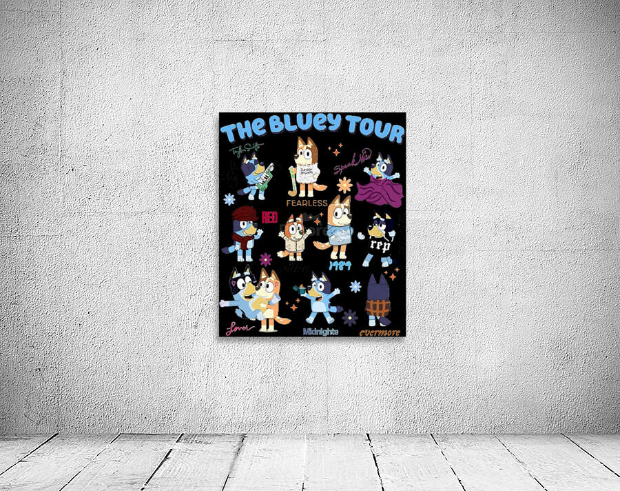 Bluey 37 Wall Preview