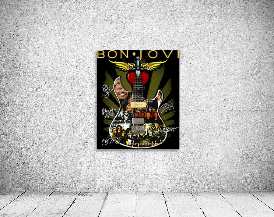 Bon Jovi 19 Wall Preview